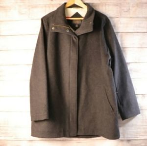 Pendleton XL Gray Wool Interior Lined Jacket